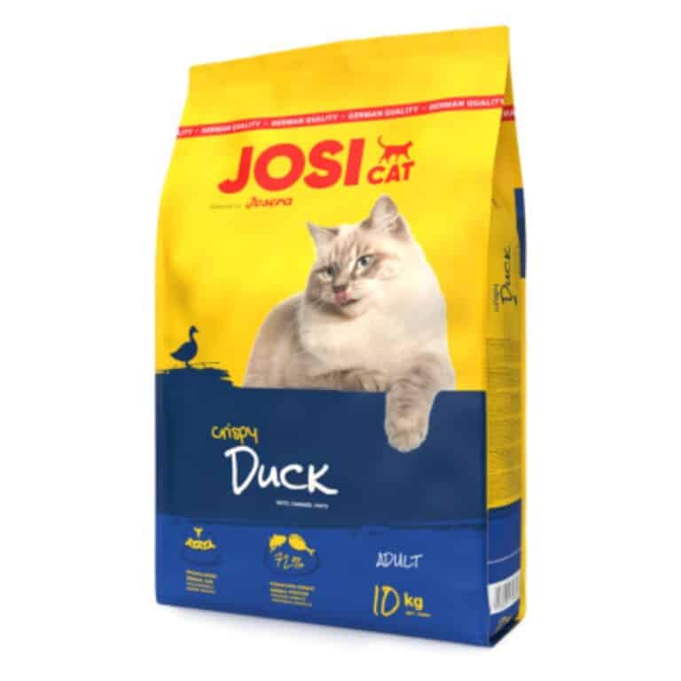 Josera JosiCat Crispy Duck sausas maistas katėms su antiena 10kg