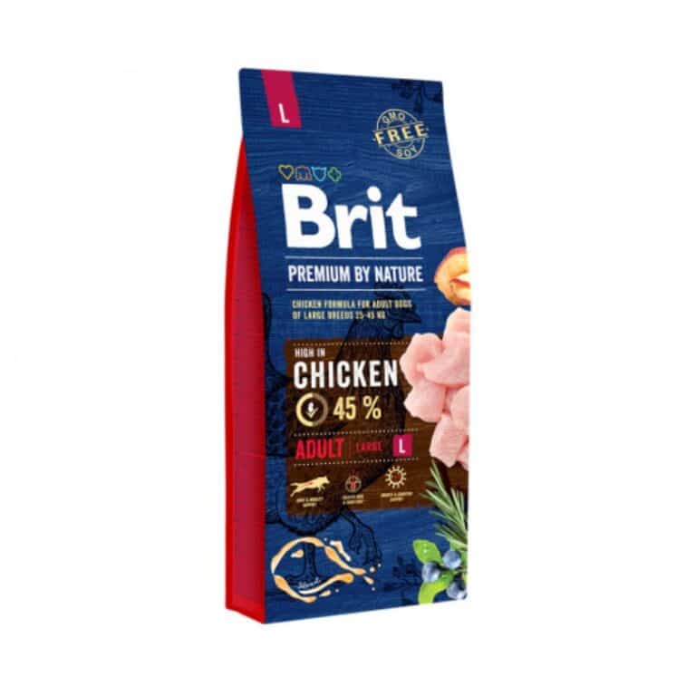 Brit Premium Adult L sausas maistas suaugusiems didelių veislių šunims