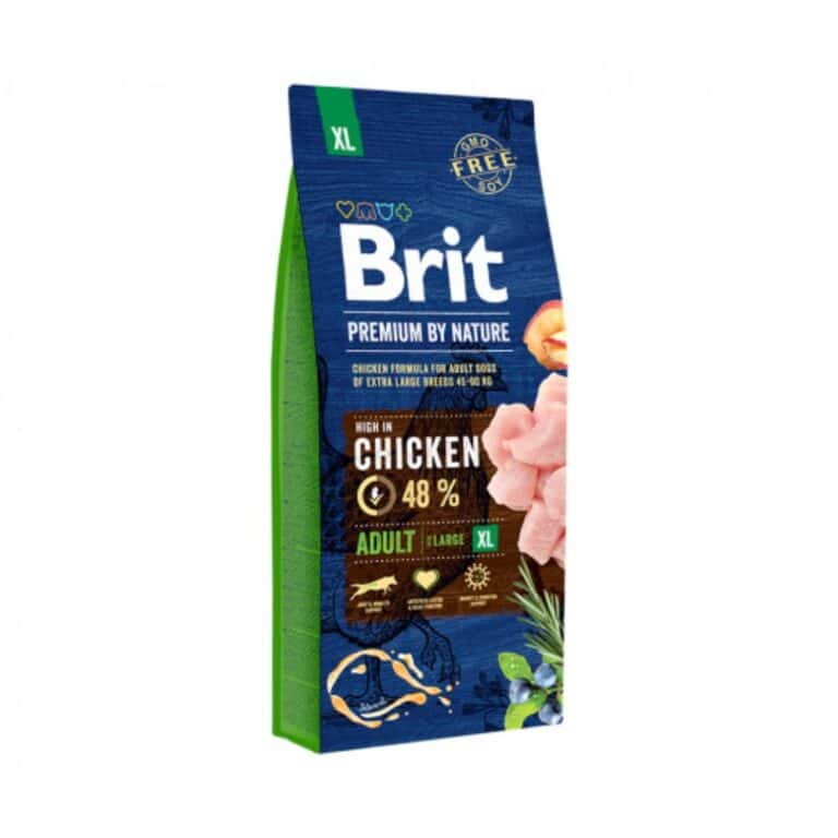 Brit Premium Adult XL sausas maistas didelių veislių šunims