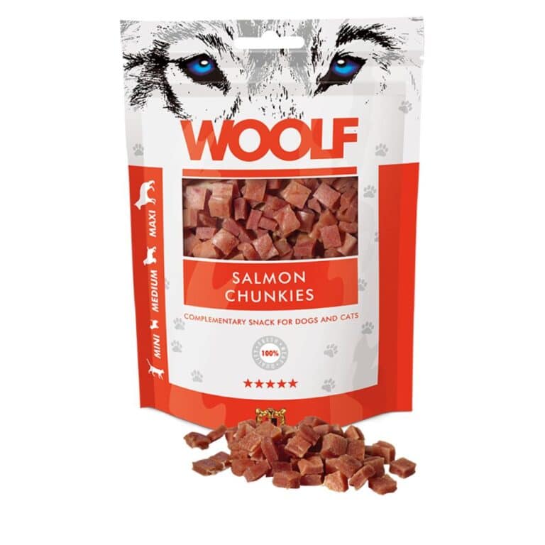 WOOLF Soft Salmon Chunkies