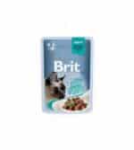 Brit Premium Delicate Beef in Gravy konservai katėms jautienos filė padaže