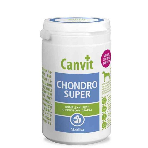 Canvit Chondro Super vitaminai didelių veislių šunims