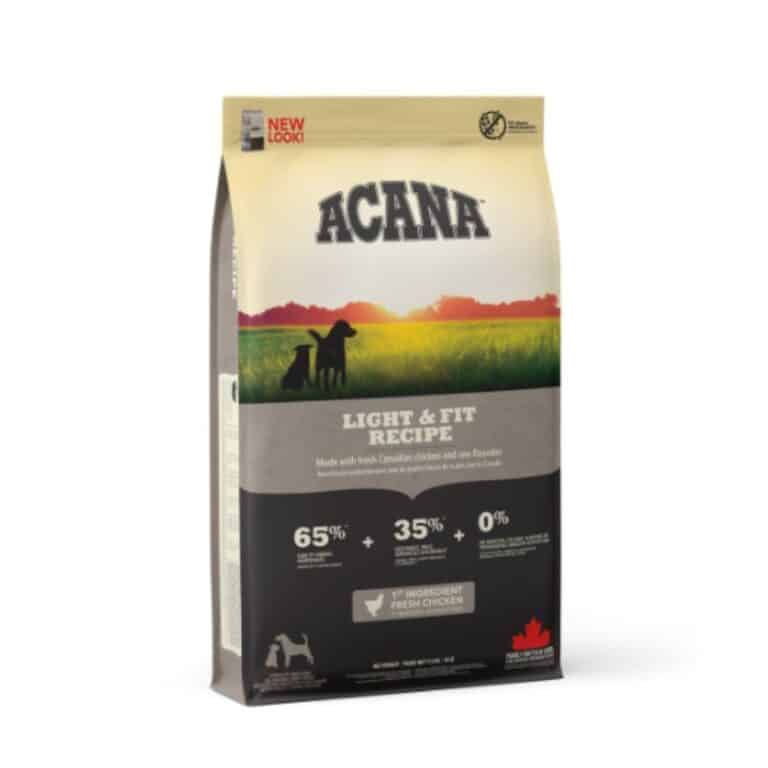 Acana Light & Fit begrūdis sausas maistas suaugusiems šunims 11.4kg