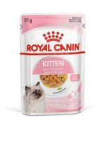 Royal Canin Kitten Jelly konservai kačiukams, drebučiuose, 85 gr.