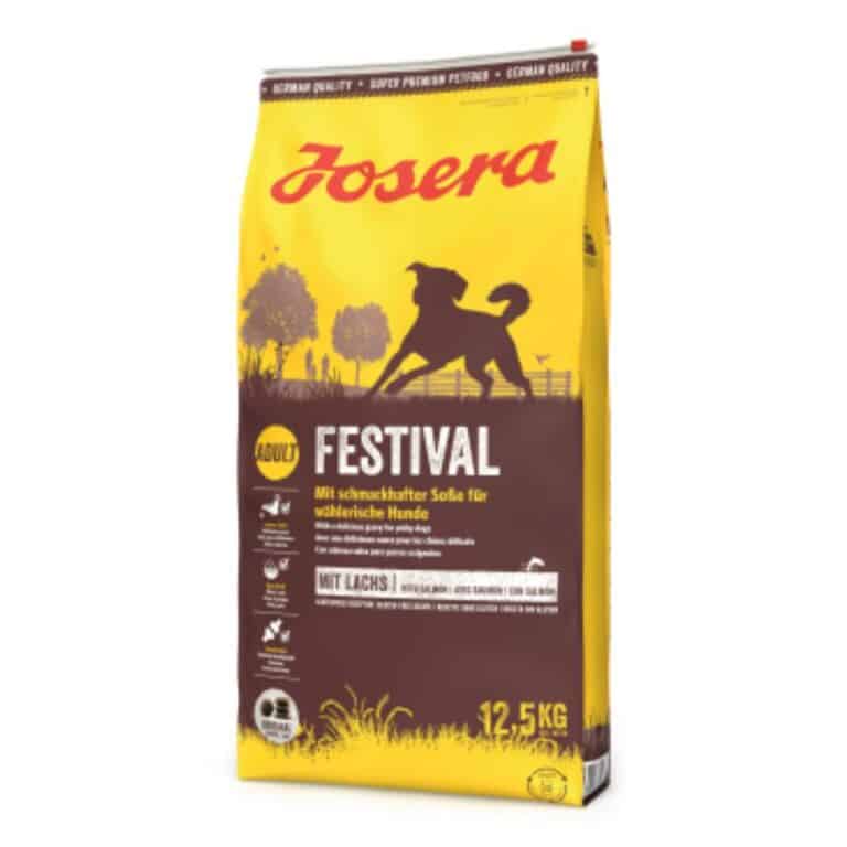 Josera Festival sausas maistas šunims su lašiša ir ryžiais 12.5kg