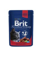 Brit premium Beef Stew & Peas konservai katėms su jautiena ir žirneliais, 100gr
