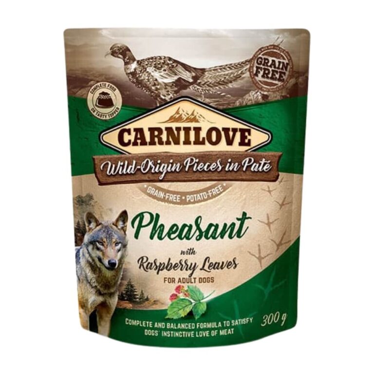 Carnilove Konservai Sunims Pate Pheasant With Raspberry Leaves 300 G