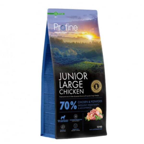 Profine Junior Large Breed Chicken & Potatoes 12kg