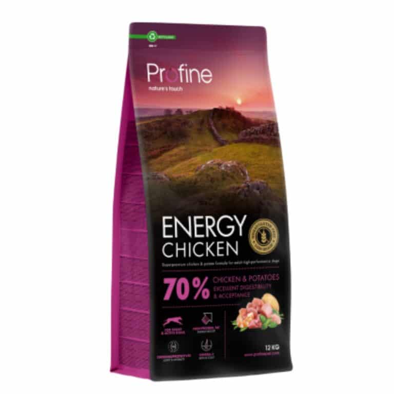 Profine Energy Chicken & Potatoes sausas maistas šunims su vištiena 12kg
