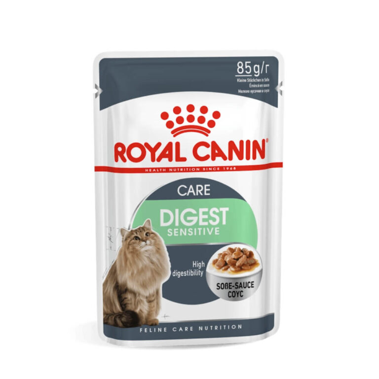 royal canin digest sensitive in gravy pouch konservai katems jautriam virskinimui 85gr