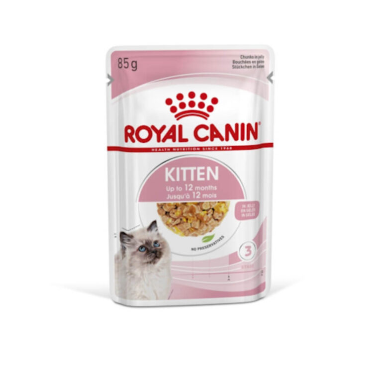royal canin kitten jelly konservai kaciukams drebuciuose 85 gr