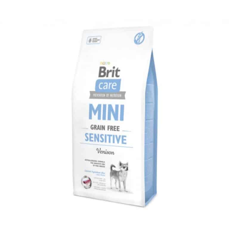 Brit Care Mini Sensitive begrūdis sausas maistas šunims jautriam virškinimui