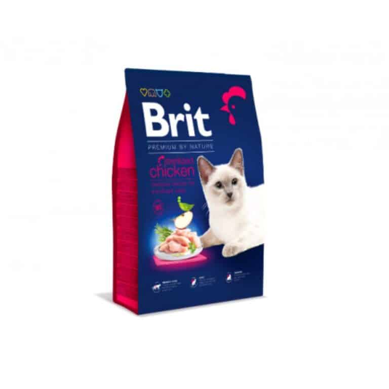 Brit Premium by Nature Cat Sterilized sausas maistas sterilizuotoms katėms