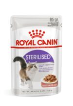 Royal Canin Sterilised In Gravy Pouch konservai sterilizuotoms katėms padaže 85gr