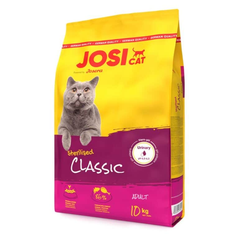Josera Classic sausas maistas sterilizuotoms katėms 10kg