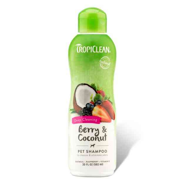 tropiclean giluminis šampūnas šunims tropiclean berry clean 355ml