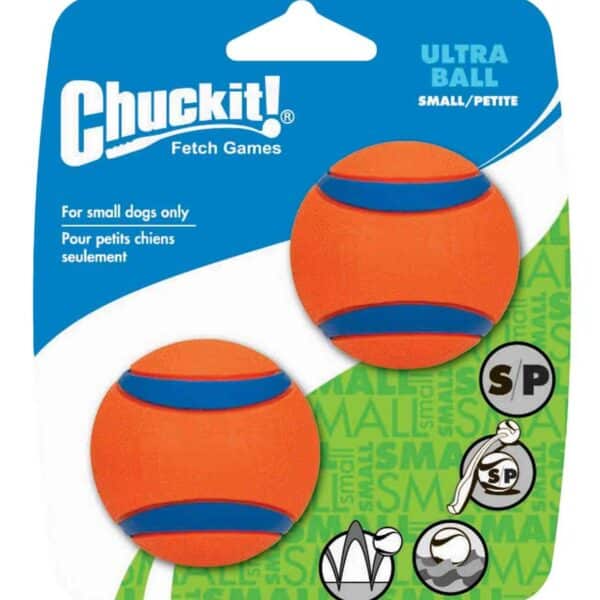 Chuckit! Ultra Ball patvarus kamuolys šunims S, 2pak