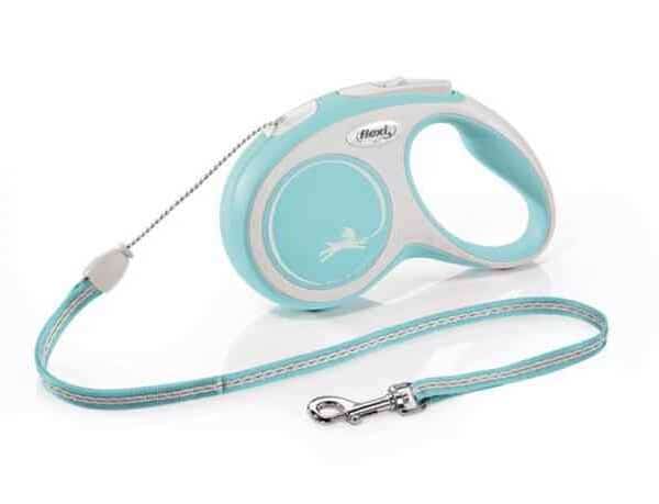 Flexi New Comfort S virvelinis pavadėlis šunims iki 15 kg, 5m, įv.spalvų