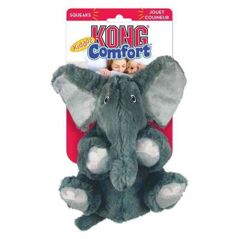 KONG Comfort Kiddos Elephant žaislas šunims