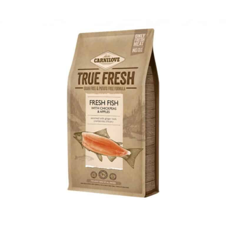 Carnilove True Fresh Fish begrūdis sausas maistas šunims su žuvimi