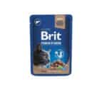 Brit Premium konservai katėms Liver for Sterilised, su kepenėlėmis 100 gr