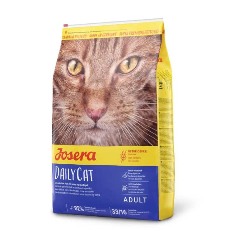 Josera Dailycat begrūdis sausas maistas katėms 10kg