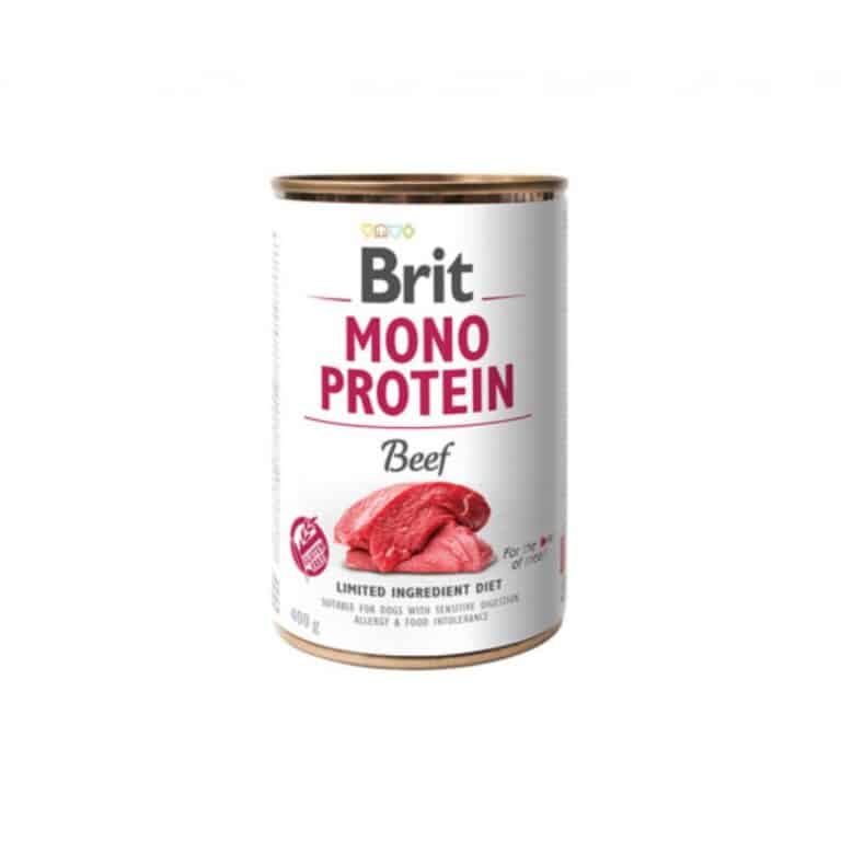 Brit Care Mono Protein Beef vieno baltymo konservai šunims su jautiena 400g