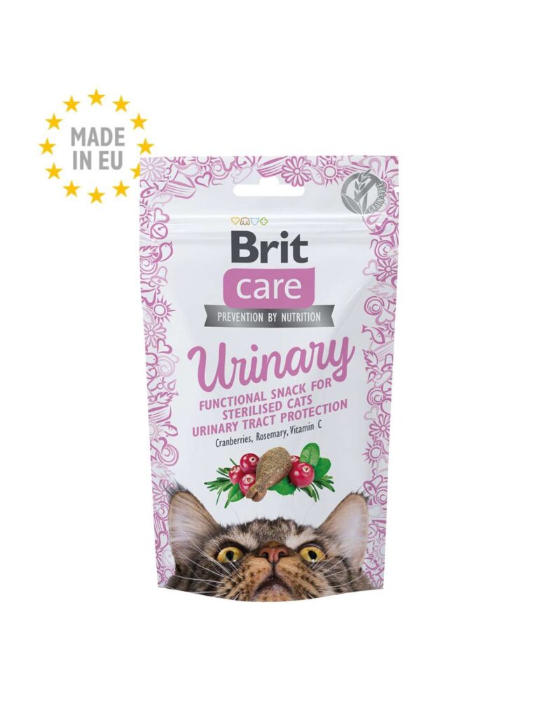 Brit Care Cat Snack Urinary skanėstas katėms šlapimo takų ligų profilaktikai