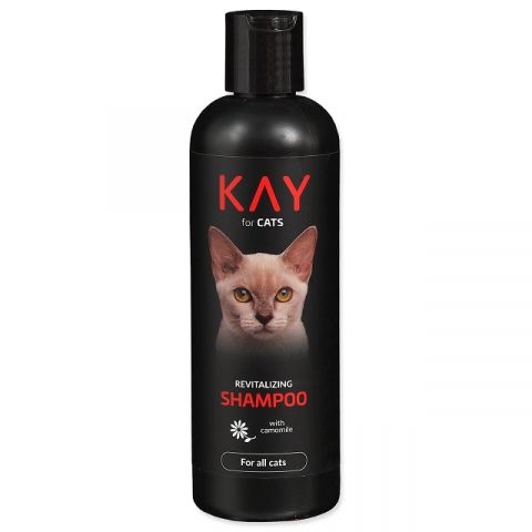 KAY Cat Revitalizing - šampūnas katėms, visų tipų kailiui, 250ml