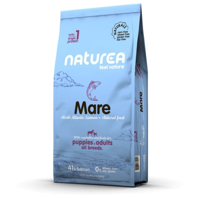 Naturea Naturals Adult and Puppies Mare Salmon sausas maistas šunims
