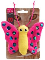 Magic Cat Butterfly - žaislas katėms su katžole, 13cm