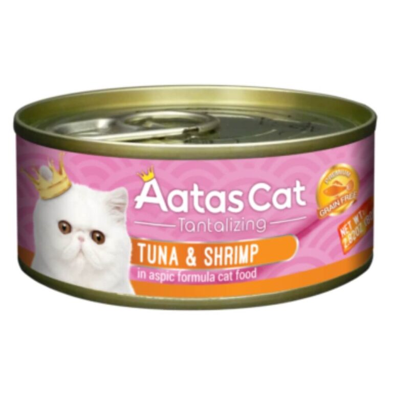 aatas cat tantalizing tuna shrimp konservai katems su tunu ir krevetemis 80g