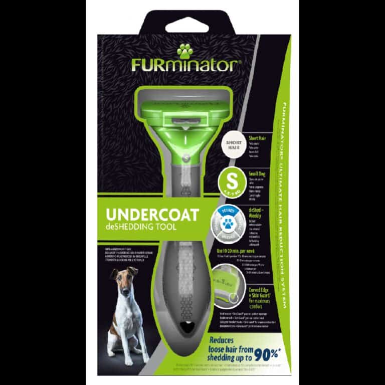 Furminator Undercoat deShedding Tool Small Dog Short Hair - furminatorius trumpaplaukiams šunims