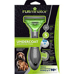 Furminator Undercoat deShedding Tool Small Dog Long Hair - furminatorius ilgaplaukiams šunims