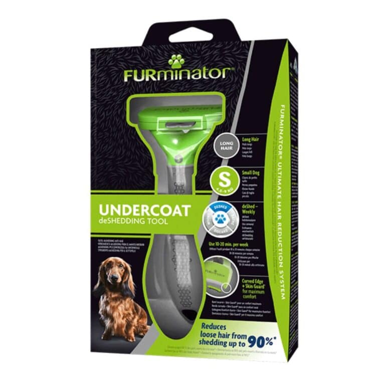 FURminator deShedding šukos ilgaplaukiams šunims S