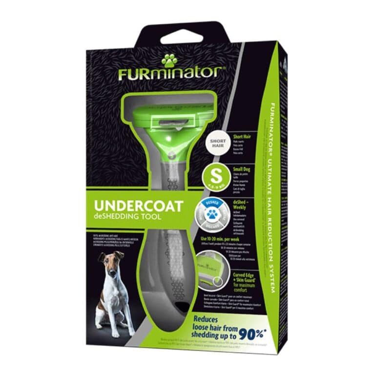 FURminator deShedding šukos trumpaplaukiams šunims S