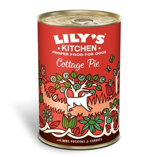 Lily's Kitchen Cottage Pie - konservai šunims su jautiena, bulvėmis, morkomis 400gr