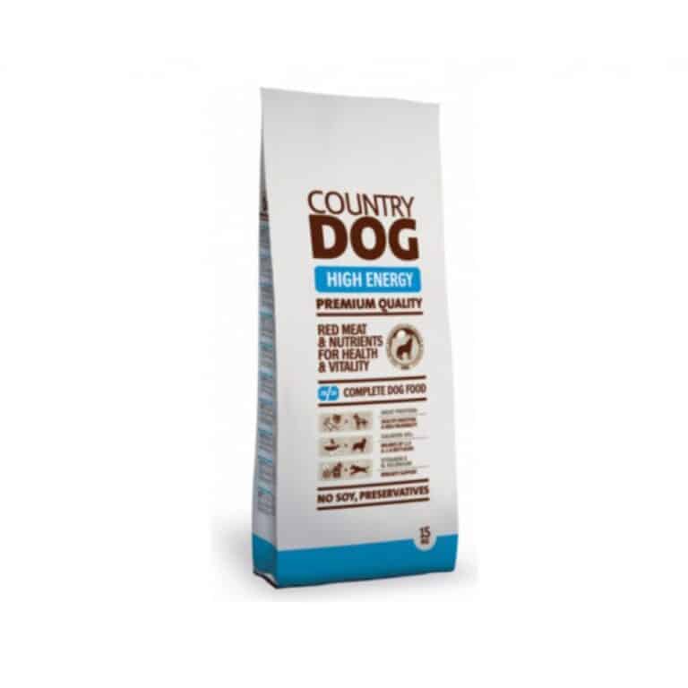 Country Dog High Energy sausas maistas šunims 15kg