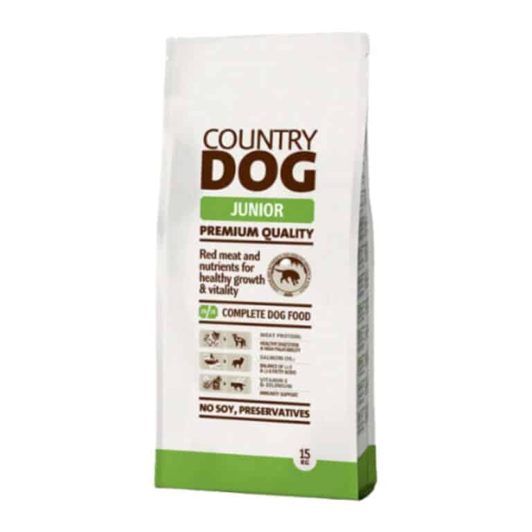 Country Dog Junior sausas maistas jauniems šunims 15kg