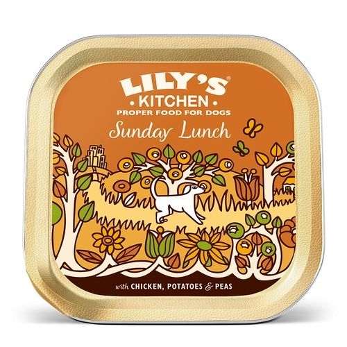Lily's Kitchen Sunday Lunch - konservai šunims su vištiena, bulvėmis (150g)