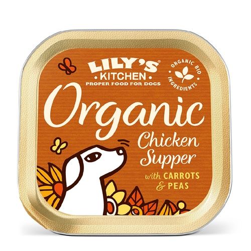 Lily's Kitchen Organic Chicken Supper - konservai šunims su ekologiška vištiena (150g)