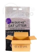 Pai Duo Ke tofu kraikas katėms su levandų ekstraktu, 6l x 8 vnt.