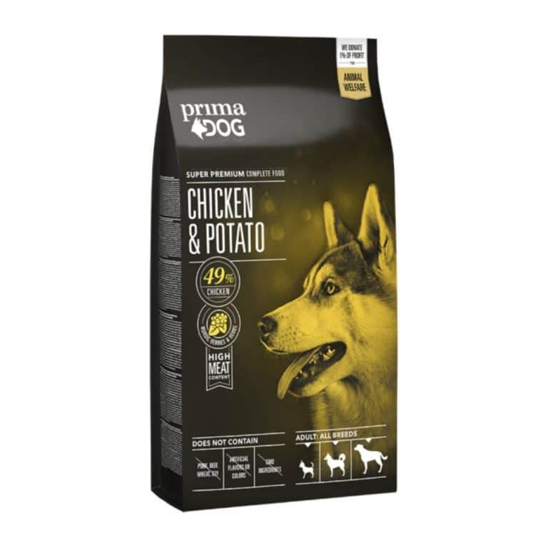 Primadog Chicken & Potato Adult - sausas maistas visų veislių suaugusiems šunims, 10kg