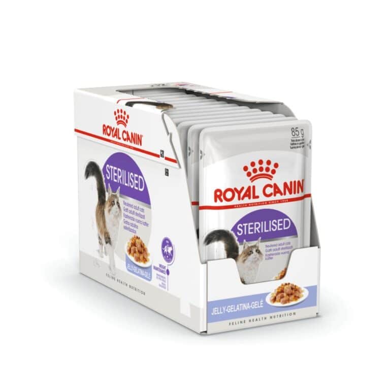 Royal Canin Sterilised In Jelly konservai sterilizuotoms katėms, žele, 85g x 12 vnt.