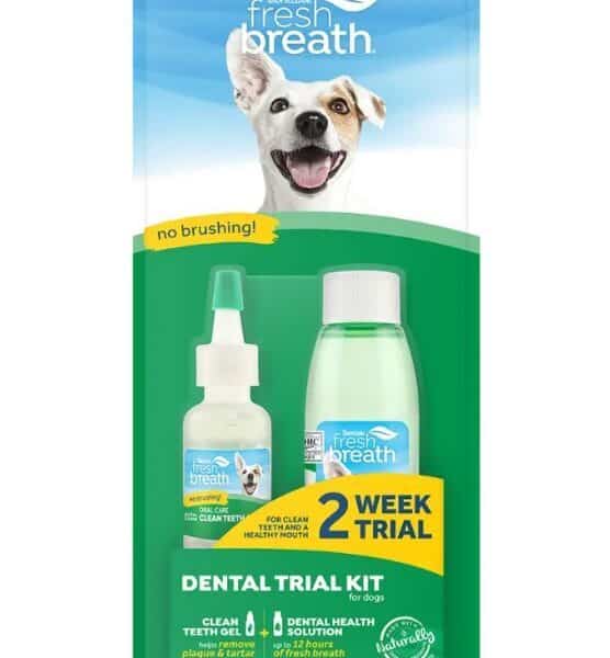 Tropiclean Fresh Breath Dental Trial Kit rinkinys augintinio dantų valymui