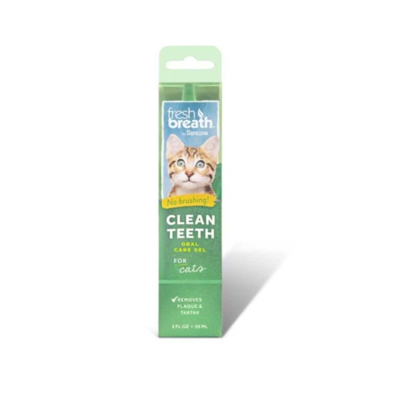 tropiclean fresh breath clean teeth dantu higienos gelis katems 59ml