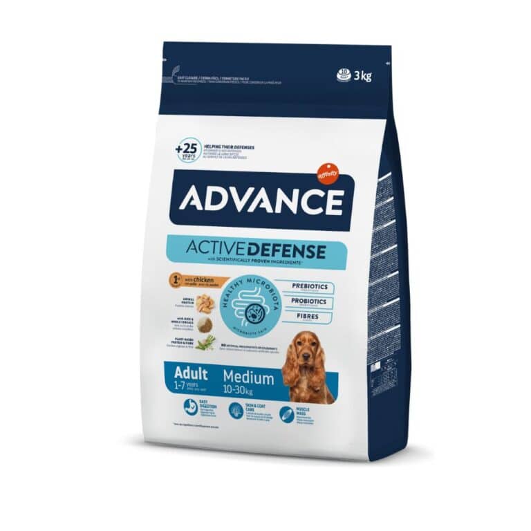 Advance Adult Medium 3kg Ir 18kg Sausas Maistas vidutinių veislių Šunims