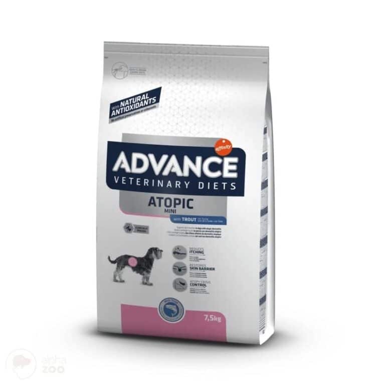 Advance Veterinary Diets Atopic Mini Dog 7,5kg Sausas Pašaras Šunims