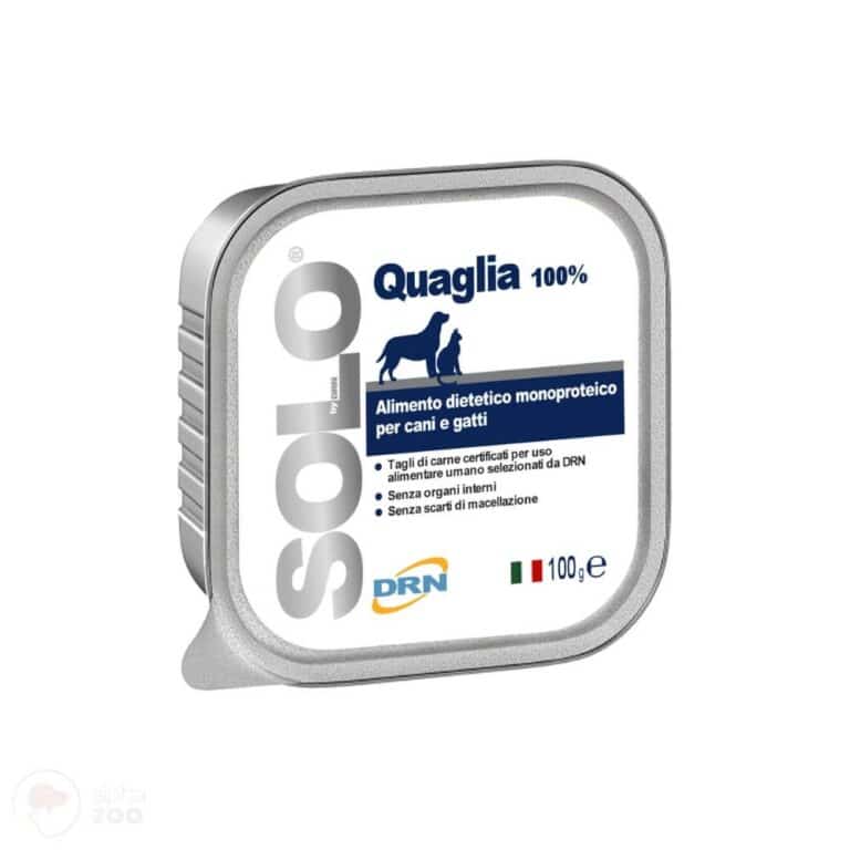 DRN Solo Quaglia 100g (Putpelė) konservai Šunims ir katėms