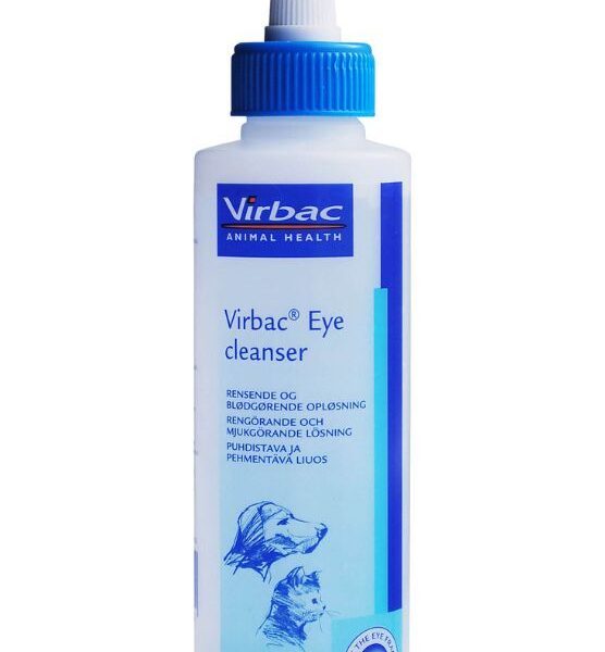 Virbac Physio akių valiklis 125 ml - Tirpalas šunims ir katėms akims ir akių vokams valyti, svetimkūniams pašalinti